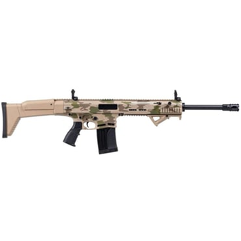 Panzer SCRXII Tactical 12 Gauge 18.5" 5rds Shotgun, FDE Camo - PASCRXIITSFDEMC - $279.99