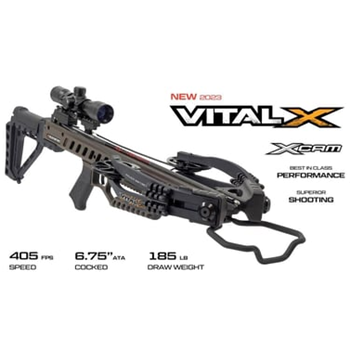 Killer Instinct Vital X 405 FPS Crossbow Package with Compact DSC Crank Narrow Sled - $349.99 ($319.99 after $30 MIR) + Free Shipping - $349.99