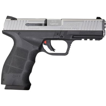 SAR USA SAR9T 9mm 4.4" Barrel 17-Rounds Stainless Slide - $299.99 ($14.99 S/H on Firearms / $12.99 Flat Rate S/H on ammo) - $299.99