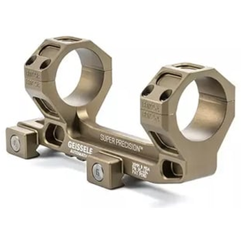 Geissele Automatics AR-15 Super Precision Standard 30mm Scope Mount - Desert Dirt - $229.99 - $229.99
