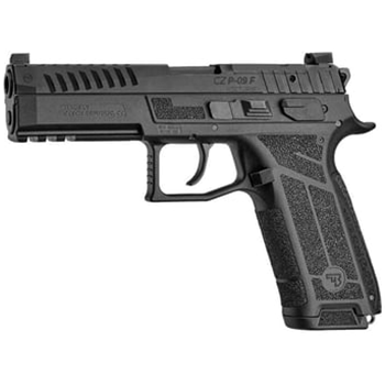 CZ-USA P-09 F Nocturne 9mm 4.53" 19rd - Black - $539.99 (Free S/H on Firearms) - $539.99