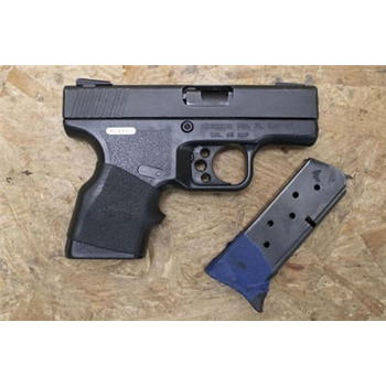 Intratec CAT-45 45ACP Police Trade-In Semi-Auto Pistol with Rubber Grip Sleeve - $219.99 (Free S/H on Firearms) - $219.99