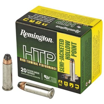 Remington HTP .38 Spl 110gr Semi Jacketed Hollow Point 20rd box - Brass Casing - $13.99 (Free Shipping on Firearms) - $13.99