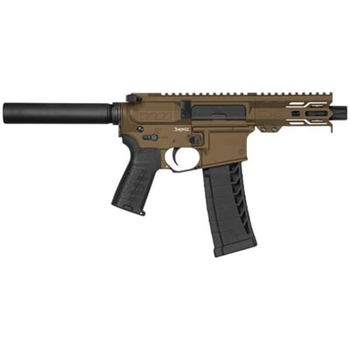 CMMG Banshee MK4 Pistol Midnight Bronze .22LR 4.5" Barrel 25-Rounds MLOK - $975.99 ($14.99 S/H on Firearms / $12.99 Flat Rate S/H on ammo) - $975.99