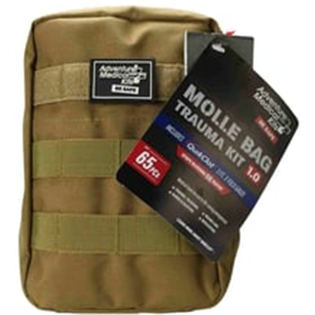Adventure Medical Kits 2064-0300 MOLLE Bag Trauma Kit 1.0 - FDE - 2064-0300 - $39.99 ($9.99 Flat Rate Shipping) - $39.99
