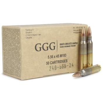 GGG 5.56 NATO M193 55 Gr FMJ 300 Rnds - $133.49 (Free S/H over $149) - $133.49