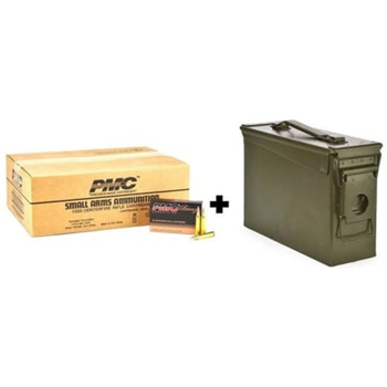 PMC Bronze .223 Rem 55-Gr FMJ 1000 Rnds + Ammo Can - $494.99 (Free S/H over $149) - $494.99
