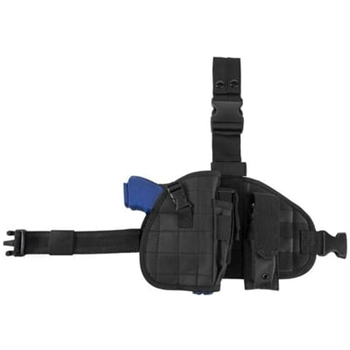 VISM Right Handed Drop Leg MOLLE Holster/Panel/Mag Pouch - $17.99 - $17.99