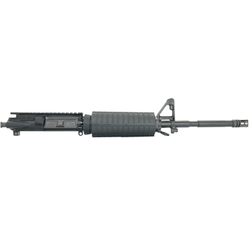 Description:   PSA 16" Carbine Length 5.56 NATO 1:7 M4 Melonite Freedom Upper -No BCG or CH
SKU: 507819
UPC: 507819
16" Barrel Length
Melonite Finish
5.56 Nato Chamber
1 in 7" twist rate
Carbine Gas System
M4 Feed ramps
F-Marked Front sight post
A2 Flash Hider
Sling Loop
Standard Hand Guards w/ heat shields
Forged Upper Receiver
T-Marks
**Does NOT include BCG or Charging Handle
