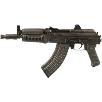 
		  	    
		  		  Description:   Action: Semi-Auto - Caliber: 7.62x39mm - Capacity: 5rd - Barrel: 10.5 (1:9.45) with Muzzle Brake - Sights: Front Sight Block / Gas Block Combination - Receiver: Milled Steel Black - Grip: Synthetic Black - Handguard: Synthetic Black - Length: 20 - Weight: 8 lbs. - 100% New-production parts and components - Bulgarian hot-die hammer forged receiver bolt bolt carrier and double-hook trigger - Cold hammer-forged barrel from Arsenal
UPC#: 151550000221

		  	