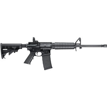 Description:   Overview
M&amp;P15 Rifles are the ideal modern sporting rifle.  Built to perform multiple uses under various conditions, M&amp;P15 Rifles are as versatile as they are reliable.   Engineered for a wide variety of recreational, sport shooting and professional applications, M&amp;P15 Rifles are easy to accessorize, but hard to put down. M&amp;P15 Rifles are lightweight and rugged embodying the best combination of function and form.
Features
â€¢ MagpulÂ® MBUSÂ® Rear Sight
â€¢ Forged, Integral Trigger Guard
â€¢ Forward Assist &amp; Dust Cover
â€¢ Chromed Firing Pin
â€¢ ArmorniteÂ® Barrel Finish
â€¢ 6-Position Collapsible Stock
â€¢ Compatible with most standard AR15 components and accessories
Specifications
SKU: 10202
Model: M&amp;PÂ®15 Sportâ„¢ II
Caliber: 5.56mm NATO/.223
Capac