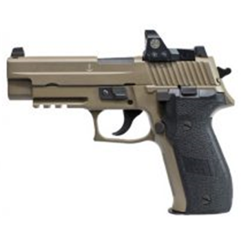                 Sig Sauer P226 MK-25 9mm Pistol, FDE Cerakote Finish, Romeo1 Red Dot Sight, Night Sights, 15 Round - $985 ($9.95 Flat S/H)
