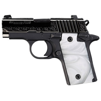     
                             
    Sig P238 .380 ACP 2.7&quot; 6 Rd Engraved White Pearl Grips Night Sights Black - $539.99 (Free S/H on Firearms)

