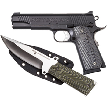     
                             
    Magnum Research 1911G Desert Eagle Pistol/Knife Combo .45 ACP 5&quot; Barrel 8rd Mag Plus 1911 Fixed Blade Knife W/Sheath - $664.99 (Free S/H)

