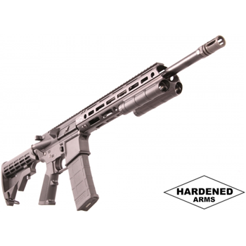     
                             
    Hardened Arms - AR15 Rifle - 16&quot; 5.56mm M4 1/9 Melonited LumaShark Rail Rifle - $799.99
