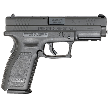   Springfield XD Defenders Series 9mm 4&quot; Pistol, Black - $299.99 + Free Shipping