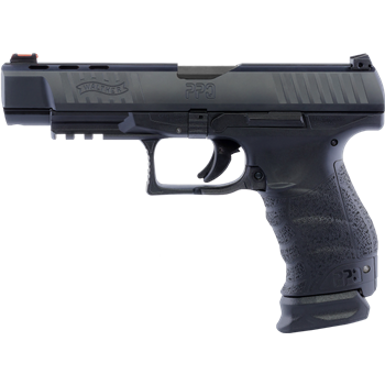   Walther PPQ M1 9mm 5&quot; Barrel Fiber Optic Front Sight 2 Mags Black - $469 (Free S/H on Firearms)