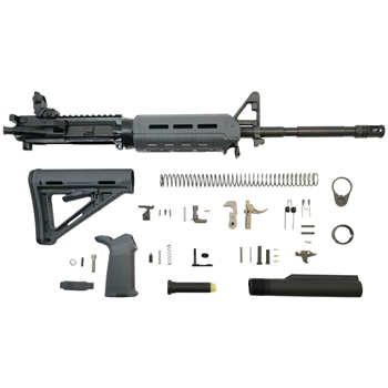   PSA 16&quot; M4 Carbine-Length 5.56 NATO 1/7 Nitride MOE EPT Rifle Kit With MBUS Rear Sight, Gray - $299.99 shipped