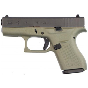   Glock G42 .380 ACP 3.25&quot; barrel 6 Rnds Battlefield Green - $399 (Free S/H on Firearms)