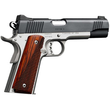   Kimber Custom II 45 ACP 5&quot; 7 Rd Two-Tone Wood Grips - $599.99 (Free S/H on Firearms)
