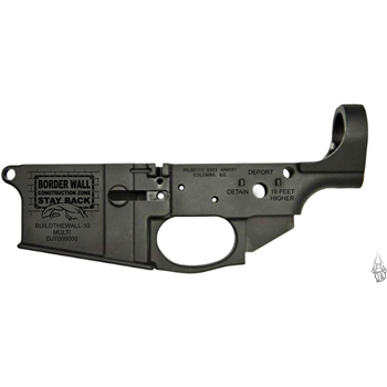   PSA Gen2 PA-10 &quot;Build The Wall&quot; Stripped Lower Receiver - $89.99