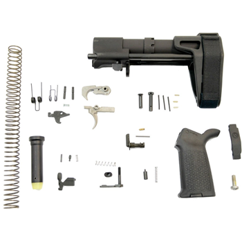   PSA MOE EPT Pistol Lower Build Kit With SB Tactical PDW Brace, Black - $229.99 shipped
