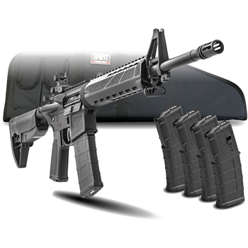   Springfield Armory Saint AR-15 Gear UP PKG (5) 30rd Mags and Range Bag 16&quot; 5.56 NATO Rifle - $649.99 shipped