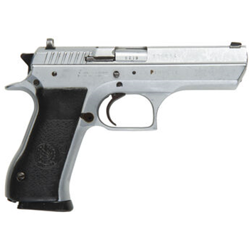   Used Jericho 941F Handgun, 9mm, Brushed Steel w/Police Star Marking - $389.99