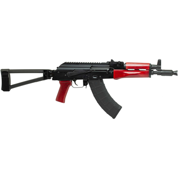   PSA AK-P GF3 Red Wood Triangle Side Folding Pistol - $799.99