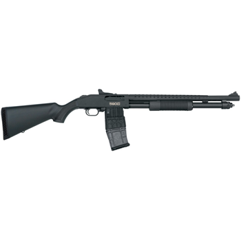   Mossberg 590M 18.5&quot; 12ga 2.75&quot; Mag-Fed Pump Action Shotgun with Ghost Rings Sights - $449.99