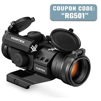   Vortex Strikefire II Red Dot (4MOA Red/Green Dot) - $129.99 shipped after code &quot;RG501&quot;