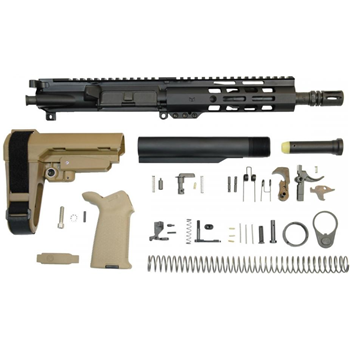   PSA 8.5" Pistol-length 5.56 NATO 1/7 Phosphate 7" Lightweight M-Lok MOE SBA3 Pistol Kit, FDE - $499.99 + Free Shipping