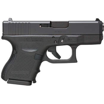   Glock G26 Gen4 3.43" 10rd 9mm Pistol, Black - $499 - $499.00