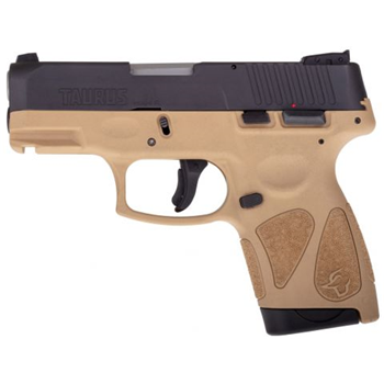   TAURUS G2S COMPACT 9mm 3.2" 7 Rnd TAN - $199.99 - $199.99