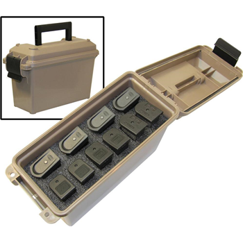   MTM Tactical Magazine Can for 10 Double Stack Handgun Magazines - $12.79 (Free S/H over $25) - $12.79