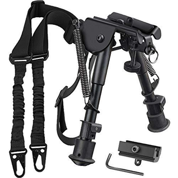   25% OFF CVLIFE Bipod & Sling Combo with Picatinny Adapter Mount for 20mm Rail w/code B9DHAQFV - $18.74 (Free S/H over $25) - $18.74