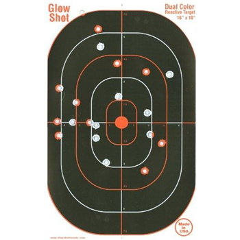   40 pack - 16" x 10" Reactive Splatter Targets - GlowShot - Multi Color - $21.95 (Free S/H over $25) - $21.95