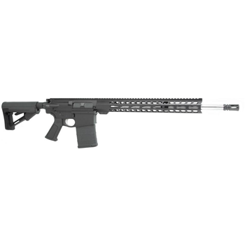   PSA Gen3 PA10 18" Mid-Length .308 WIN 1/10 Stainless Steel 15" Lightweight M-Lok STR 2-Stage Rifle - $989.99 - $989.99