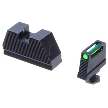   Rainier Arms Glock Fiber Optic Suppressor Height Sight Set - $50.00 - $50.00