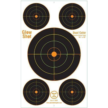   40 Pack 10x16" Reactive Splatter Multicolor Total of 200 Targets on 40 Sheets - $18 (Free S/H over $25) - $18.00