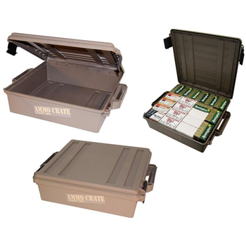   MTM ACR5-72 Ammo Crate Utility Box with 4.5" Deep, Medium, Dark Earth - $14.39 (Free S/H over $25) - $14.39