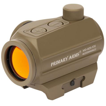   Primary Arms Advanced Micro Dot with Push Buttons and up to 50K-Hour Battery Life - FDE - $129.99 + Free S/H