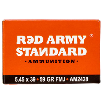   Century Arms Red Army Standard 5.45x39 59Gr FMJ 20 Rnd - $4.99