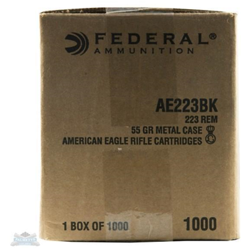   American Eagle .223 55gr FMJBT Ammunition 1000rds - $599.99 shipped
