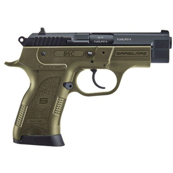   SAR USA B6C Compact 9mm Pistol, OD Green - $329.99 - $329.99