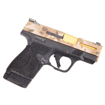   Wetwerks M&P Shield w/ Night Sights Pistol Multicam Dark earth Apex Black Trigger 9mm - $1499.92