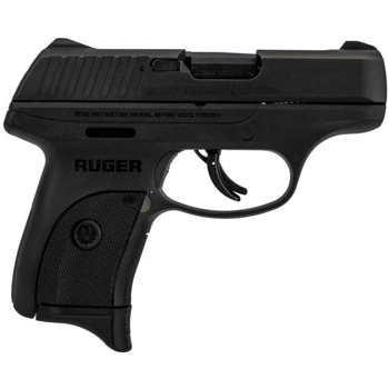   Ruger EC9s 9mm Sub Compact Polymer Handgun Black 7 Round - $229.99 - $229.99