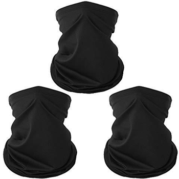   Gogoku Neck Gaiters 3 Pack Face Clothing Neck Mask Outdoor rotection Face Neck for Motorcycle Hiking Cycling - $6.59 (Free S/H over $25) - $6.59