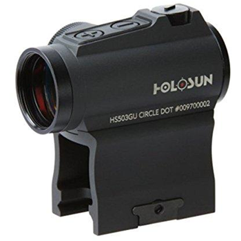   HOLOSUN HS503GU Circle Micro Red Dot Sight, 2 MOA Dot, 65 MOA Circle, Black - $199.99 (Free S/H over $25) - $199.99