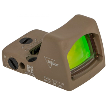   Trijicon RMR Type 2 LED Reflex Sight 6.5 MOA FDE - $439.99 - $439.99